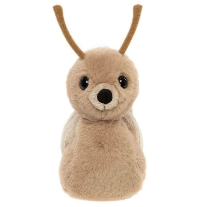 Charlie Bears Saffy Snail Oatmeal Brown - Small